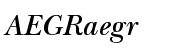 ITC New Baskerville Semi Bold Italic